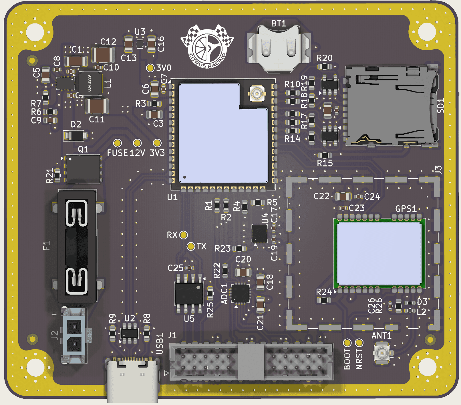 DAQ / Telemetry board